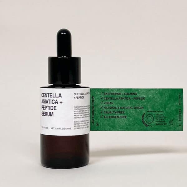 Toun28 Centella Asiatica + Peptide Serum ingredients